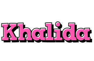 Khalida girlish logo