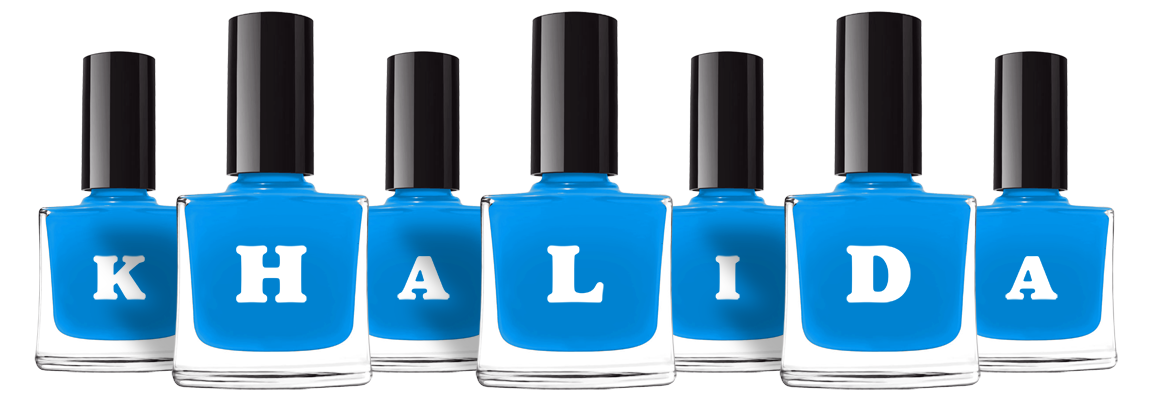 Khalida glossy logo