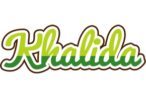 Khalida golfing logo