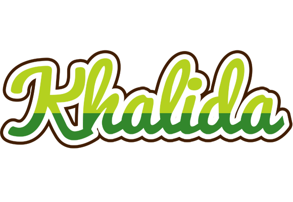 Khalida golfing logo