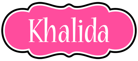 Khalida invitation logo