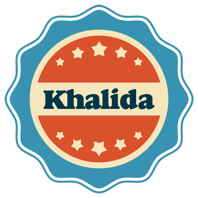 Khalida labels logo