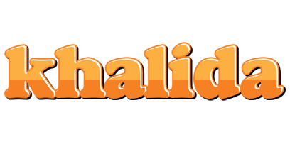 Khalida orange logo