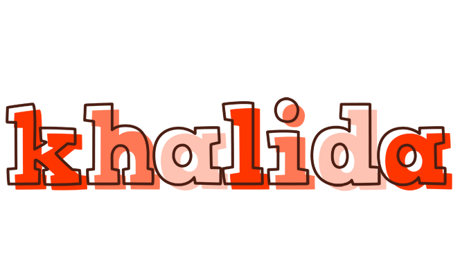 Khalida paint logo