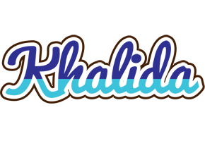 Khalida raining logo