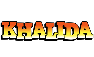 Khalida sunset logo