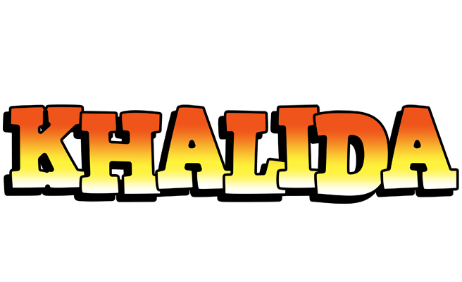 Khalida sunset logo