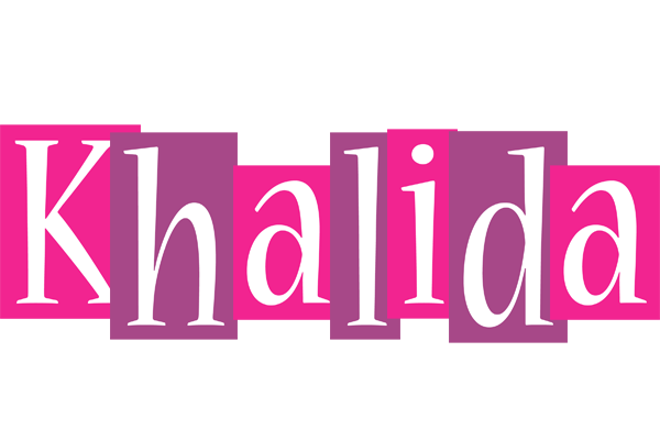 Khalida whine logo