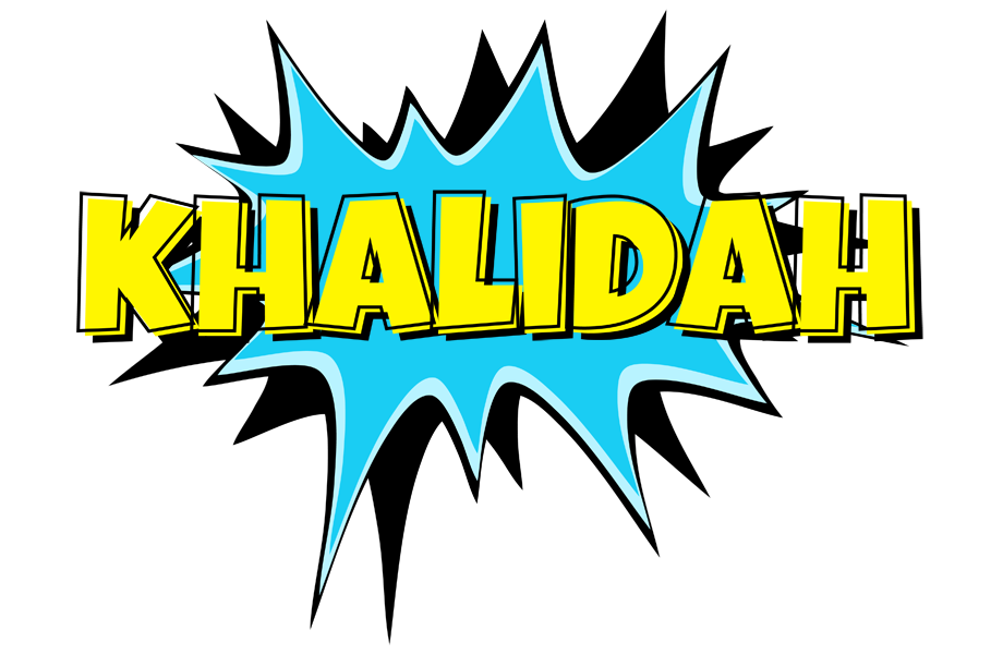 Khalidah amazing logo
