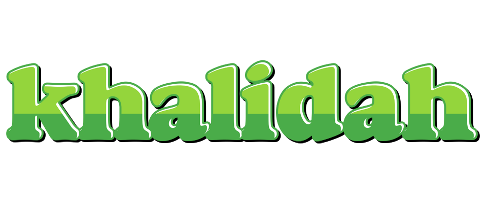 Khalidah apple logo
