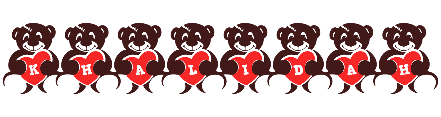 Khalidah bear logo