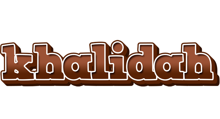 Khalidah brownie logo