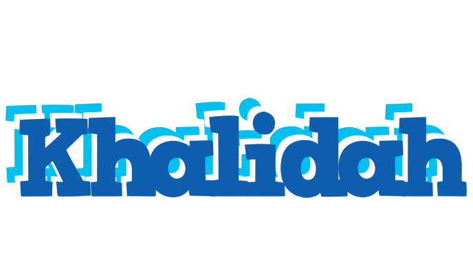 Khalidah business logo