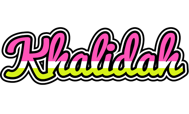 Khalidah candies logo