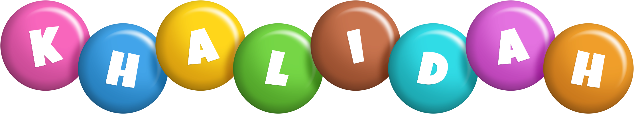 Khalidah candy logo