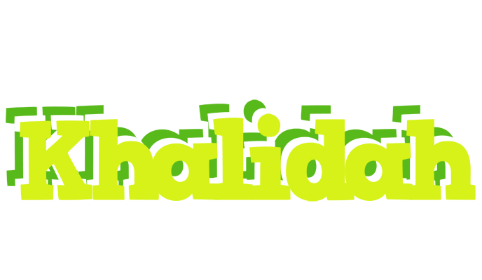 Khalidah citrus logo