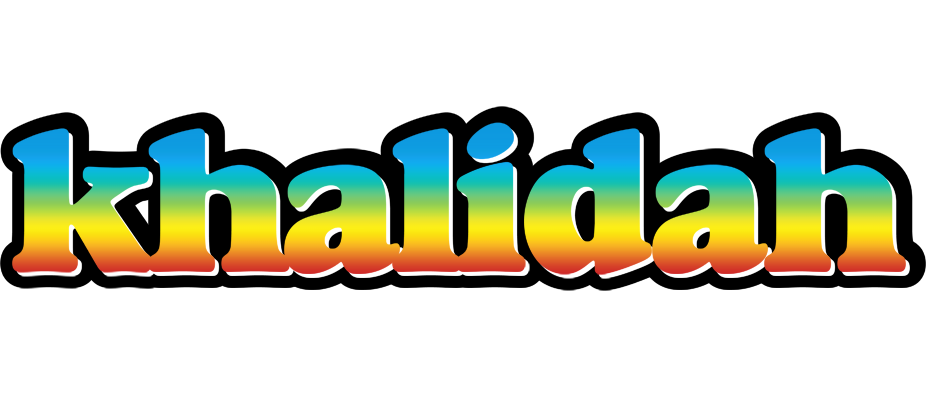 Khalidah color logo