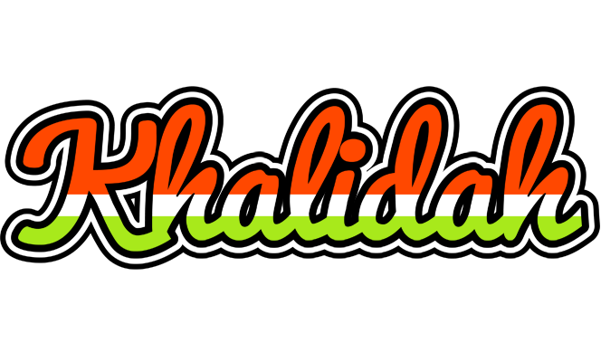 Khalidah exotic logo
