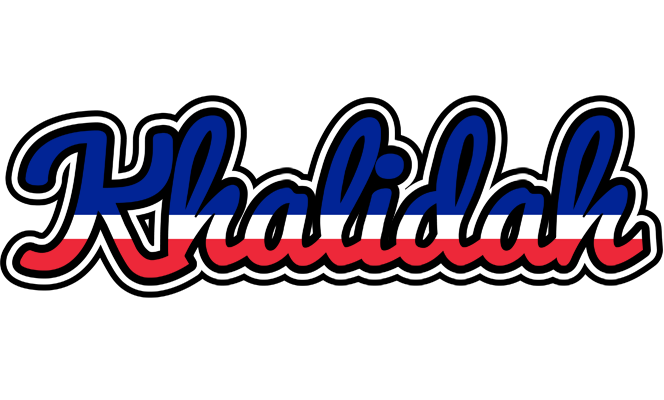 Khalidah france logo