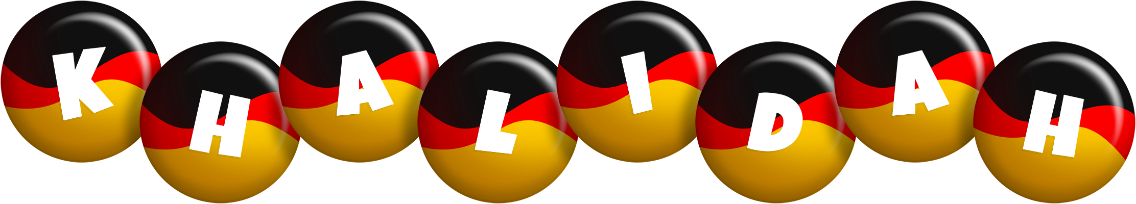 Khalidah german logo