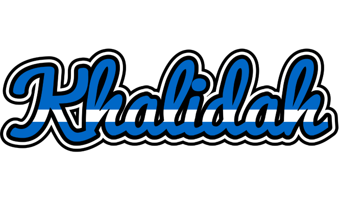 Khalidah greece logo