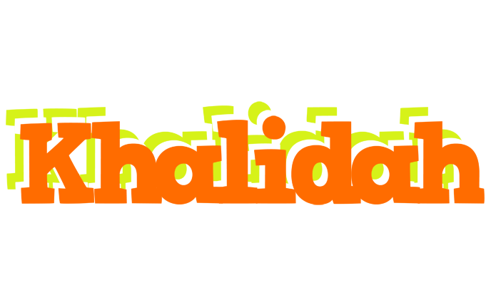 Khalidah healthy logo