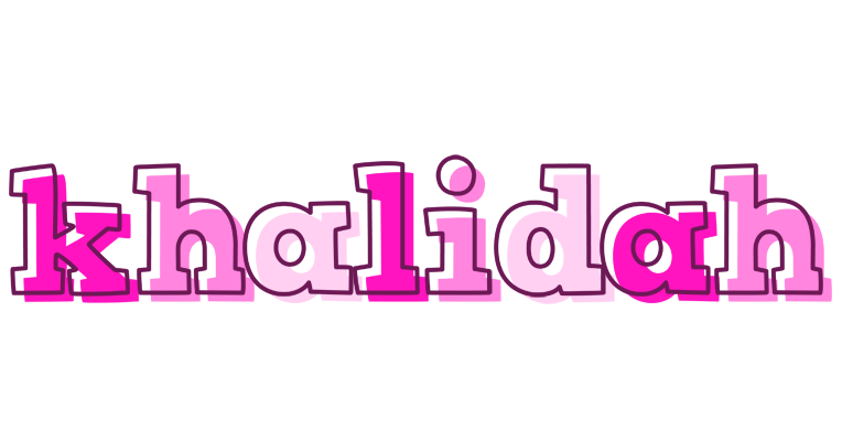 Khalidah hello logo