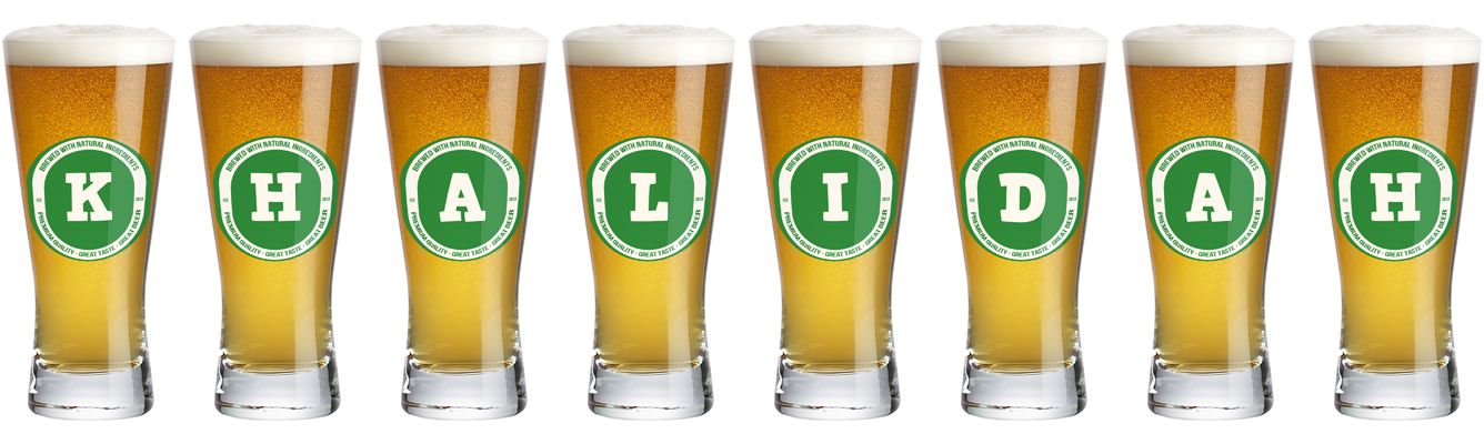Khalidah lager logo