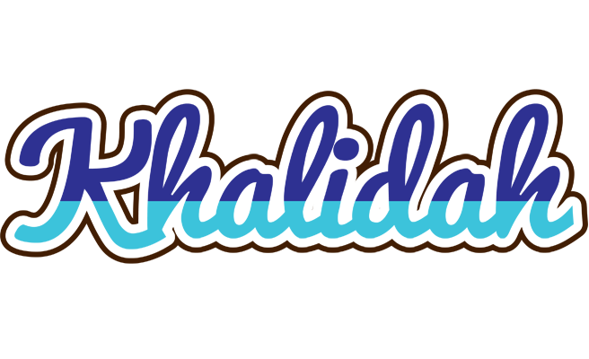 Khalidah raining logo