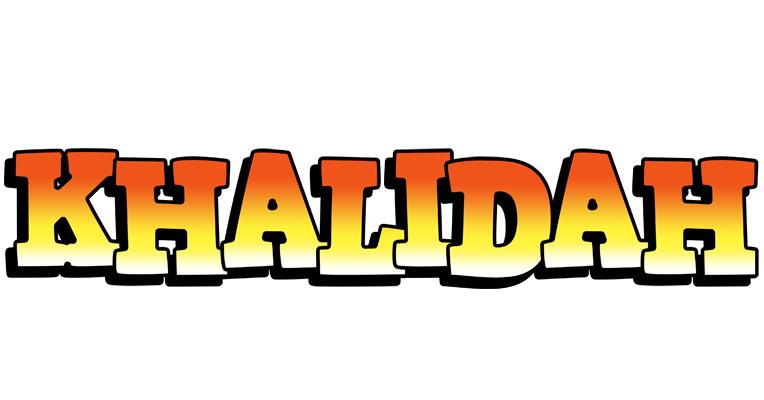 Khalidah sunset logo