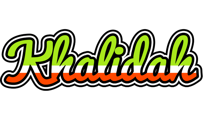 Khalidah superfun logo