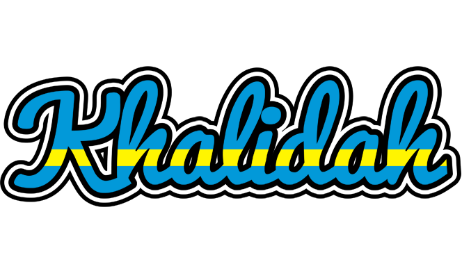 Khalidah sweden logo