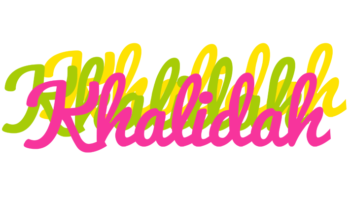 Khalidah sweets logo