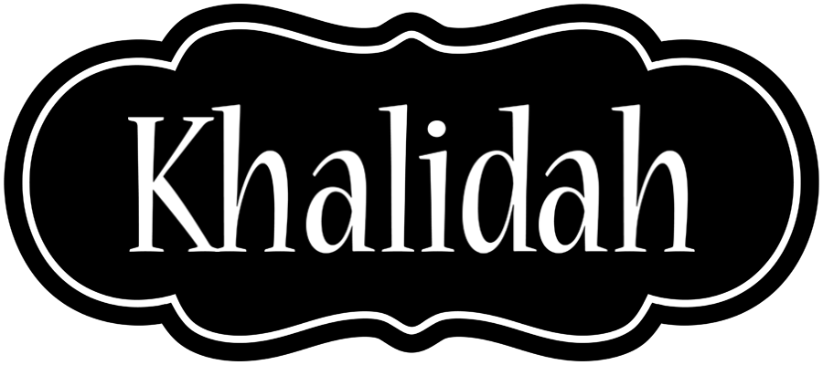 Khalidah welcome logo