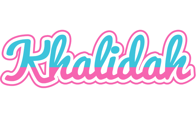 Khalidah woman logo