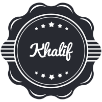 Khalif badge logo