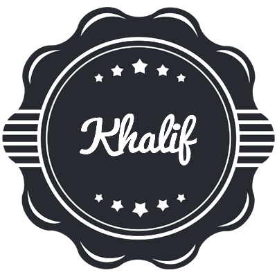 Khalif badge logo