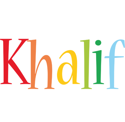 Khalif birthday logo