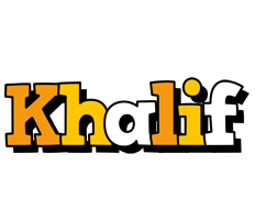 Khalif cartoon logo