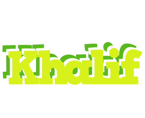 Khalif citrus logo