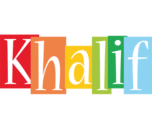 Khalif colors logo