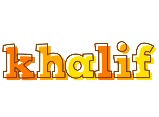 Khalif desert logo