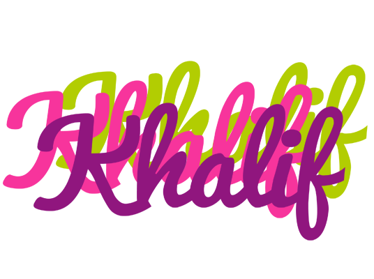 Khalif flowers logo