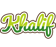 Khalif golfing logo