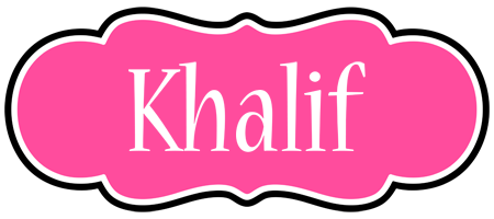 Khalif invitation logo