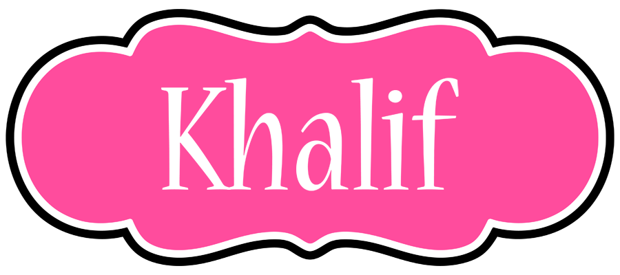 Khalif invitation logo