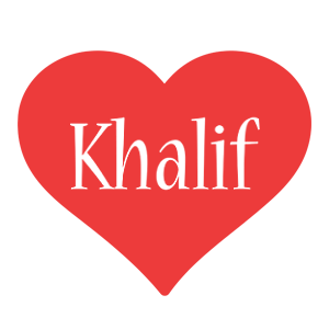 Khalif love logo