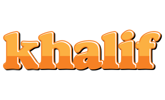 Khalif orange logo