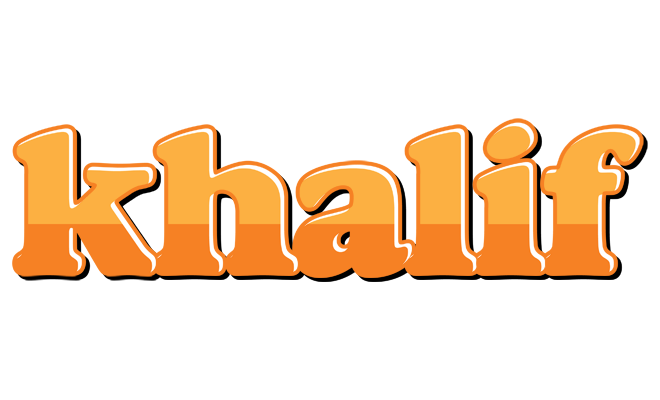 Khalif orange logo