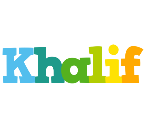 Khalif rainbows logo